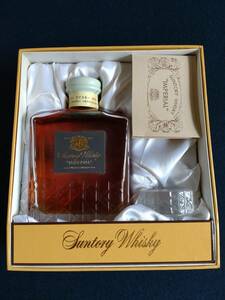 サントリー　ウイスキー　インペリアル　未開栓　600ml　アルコール43%　箱入り　カガミクリスタルボトル　Suntory　Whisky　IMPERIAL