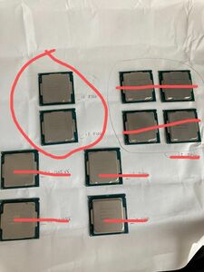 【CPU】 INTEL i3 8100 中古　ジャンク