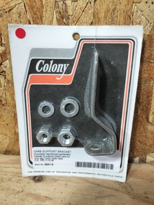 Colony コロニー　30's キャブレター　サポートブラケット　リンカート　ビンテージ　ナックル　オリジナル　ボバー