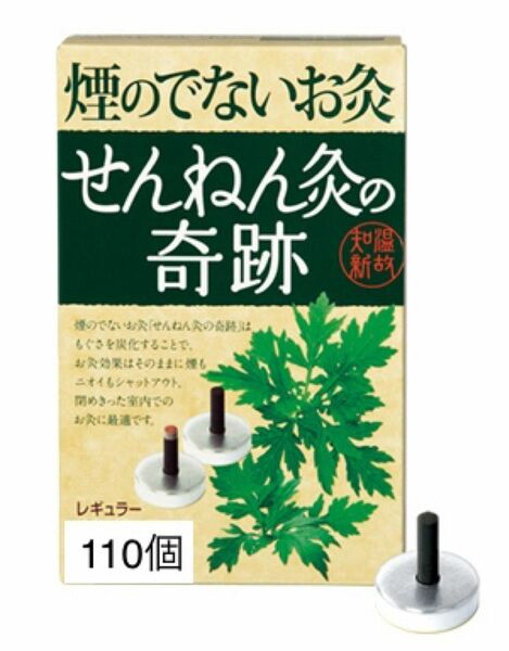 煙の出ないお灸 せんねん灸 奇跡 レギュラー 110個