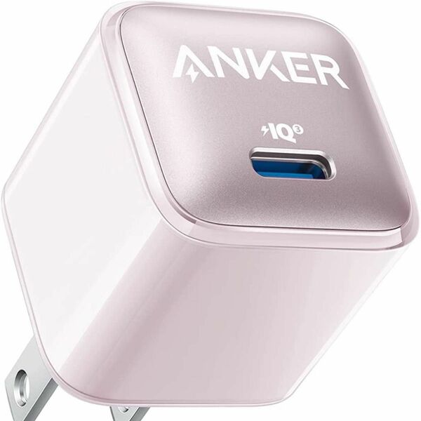 Anker Nano Charger (20W) PD 20W USB-C 急速充電器 PSE PowerIQ 3.0 ピンク