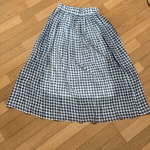 神戸レタス チェックスカート シースルー