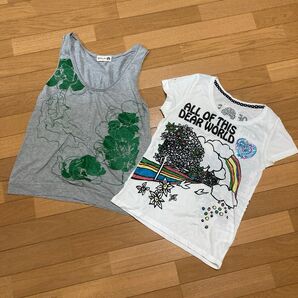 スカラー Tシャツ タンクトップ