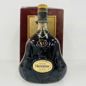 S035-Z7-524【未開栓】Hennessy ヘネシー COGNAC コニャック X.O ブランデー クリアボトル 700ml 40％ 酒 アルコール フランス 1724-1800