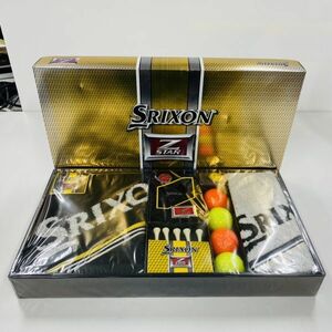 S023-T20-1103【未使用】SRIXON スリクソン Z-STARシリーズ GGF-F4018 ボール入りギフト ゴルフ用品 ボール タオル ソックス マーカー ②