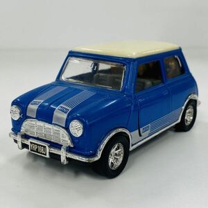 S019-T6-1852 MINI COOPER ミニクーパー YRP168J SS 5701 ミニカー おもちゃ アンティーク ブルーカラー 全長約13㎝ 玩具 車 乗り物