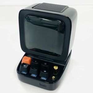R090-Z14-430 Divoom ディブーム DITOO Pro ディトゥープロ 1976 ピクセルアート Bluetooth スピーカー レトロPCデザイン 3.55インチ 黒