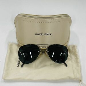 R085-Z14-395 * GIORGIO ARMANIjoru geo Armani GA 261.S 010 5519 140 солнцезащитные очки с футляром черный мужской женский ②