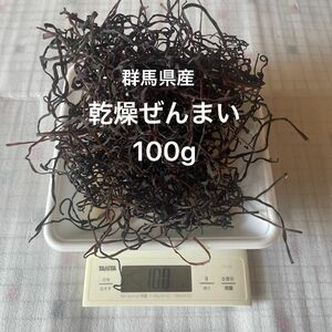 群馬県産 乾燥ぜんまい 干しぜんまい 100g 天日干し