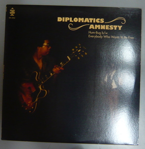 『12”』DIPLOMATICS/AMNESTY/HUM-BUG/EVERYBODY WHO WANTS TO BE FREE/US ORIGINAL