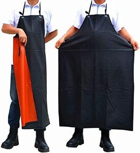 [Yyaknitatsu] 2 pieces set complete waterproof apron work . easy to do long-lasting outdoor fishing plumbing business use .