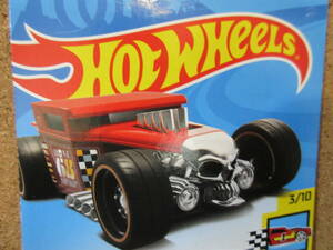Hot Wheels Bone Shaker Legends of Speed 3/10 ボーンシェイカー ラリー ウッド 頭蓋骨 ホットロッド 5.7L V8 クローズルーフ ドクロ