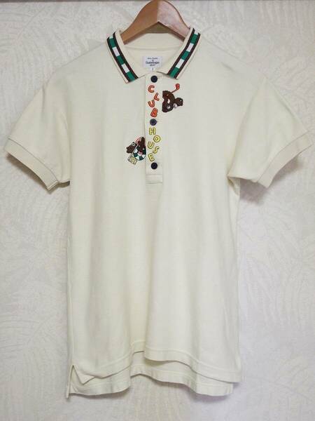 【送料無料】 カステルバジャック スポーツ 鹿の子 半袖ポロシャツ サイズ1 日本製 ライカ ゴルフウェア
