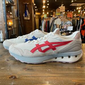 ビッグサイズ asics アシックス JOGGER X81 ローカットスニーカー ホワイト 1201A744 size 29.5cm 本体のみ