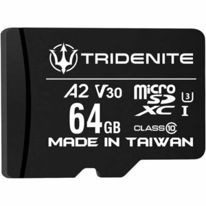新品 TRIDENITE microSDXC 高速 転送速度100MB/S 画対応 マイクロ 64GB microSD 193