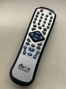 【wy-9-058】AVOX アボックス DVDプレーヤー用リモコン【RM-ADS001】　ジャンク