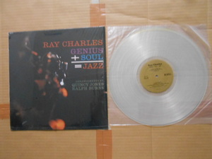 LP Ray Charles 「GENIUS + SOUL = JAZZ」 輸入盤 再発 DZL-038 Digitally Rebalanced シュリンク付き 美盤 ジャケットは綺麗　