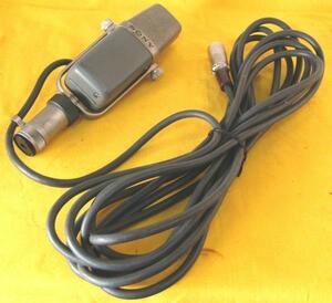 A&P SONY / C-38 / condenser microphone : USED( rare article )NC/NR:( present condition .)