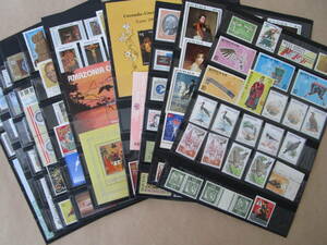 * foreign stamp unused approximately 410 sheets small size seat 14 sheets *