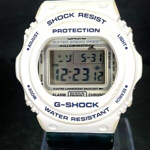 CASIO カシオ G-SHOCK ジーショック DW-5600 腕時計 デジタル クオーツ 多機能 カレンダー ラバーベルト グリーン ホワイト 動作確認済み