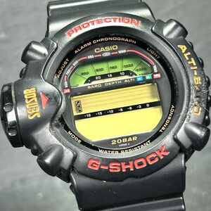  rare CASIO Casio G-SHOCKji- shock Sky force DW-6500 wristwatch quarts digital multifunction Vintage black stainless steel 