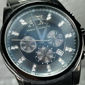 Armani Exchange Armani Exchange AX2093 наручные часы кварц аналог хронограф календарь новый товар батарейка заменена рабочее состояние подтверждено 