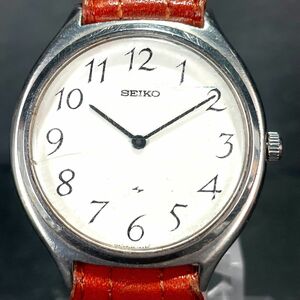 1970年代製 SEIKO セイコー Chariot シャリオ 2220-0300 腕時計 アナログ 手巻き ホワイトヴィンテージ ステンレス 亀戸製 動作確認済み