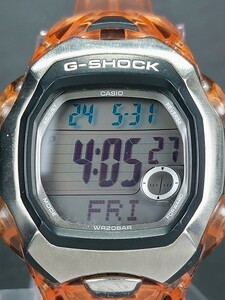CASIO カシオ G-SHOCK ジーショック G-LIDE ジーライド GL-151-4A デジタル 腕時計 ピンク ラバーベルト ステンレススチール 電池交換済み