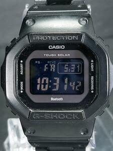 超美品 CASIO カシオ G-SHOCK ジーショック 5600シリーズ GW-B5600BC-1B デジタル 腕時計 オールブラック メタルベルト 新品電池交換済み