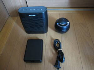  BOSE　ボーズ SoundLink 415859　と　 SONY SRS-X1 Bluetoothスピーカー　2個　とオマケでANKER　Powerport　動作確認済