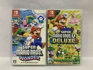 * switch soft Super Mario Brothers wonder /U Deluxe 2 pcs set 034/771F
