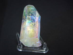 オーロラ水晶　12ｇ六角柱　レインボーオーラ　送料無料　ポリッシュ　アクアオーラ　結晶　エンジェルオーラ　浄化　原石　天然　