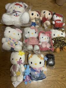  set sale Hello Kitty soft toy Sanrio 