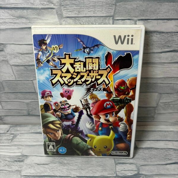 【Wii】 大乱闘スマッシュブラザーズX 動作確認済　 スマブラ