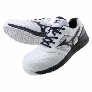  new goods unused mizuno 27.5cm white Pro tech tib sneakers almighty LSⅡ11L F1GA210001 safety shoes Mizuno receipt issue possibility 