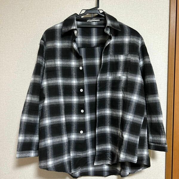 【MASHIRO】 チェックシャツ