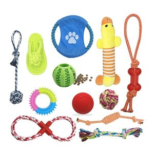 1 jpy ~ dog for toy 12 point set pet accessories small size medium sized large goods pet soft toy 