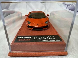 Look Smart LAMBORGHINI Aventador LP 700-4 Orange Argos with defect 