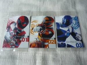  super Squadron seal wafers. extra seal 17 sheets cosmos Squadron kyuu Ranger 