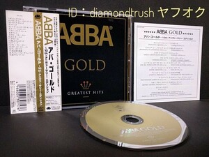 ☆帯付 良品!! ◆ABBA GOLD GREATEST HITS アバ ゴールド◆ 2002年 リマスター盤 全19曲 【日本語解説&日本・英語歌詞付】ベストCDアルバム