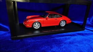 1/18 Porsche 911 CARRERA RS Autoart 77891 RED オートアート ポルシェ 964 カレラRS 1992 検 901 930 993