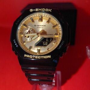 (美品)カシオ G-SHOCK ゴールドGM-2100GB-1AJF(送料込)