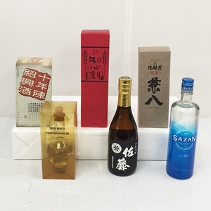 1111925L* [ не . штекер ] sake 6 шт. комплект Kanehachi / Sato /. сердце ./sa The n/ наука десять тысяч . Tsukuba память / shaoxingjiu / shochu / виски 