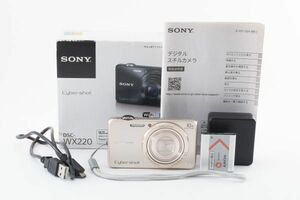 【光学極上品】Sony ソニー DSC-WX220 Cyber-Shot コンパクトデジタルカメラ #983