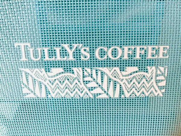 TULLY’S COFFEE メッシュトートバッグ 　