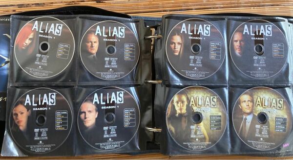 DVD：セル版　ALIAS（エイリアス）シーズン1 〜５　全45枚