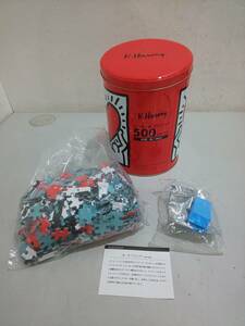 58992* unused Keith Haring Keith *he ring jigsaw puzzle can ( Mu jiam art America present-day fine art graphic )