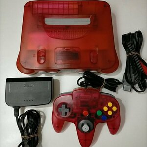  including in a package possible Nintendo 64 body clear red operation verification ending bacteria elimination cleaning 
