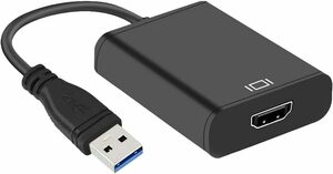 USB HDMI 変換アダプタ3.0 1080P 音声同時出力 マルチディスプレイ アダプタ コンパクトで持ち運び便利 変使用簡単