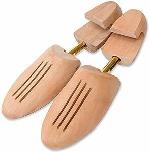 [ライフバリュー] 木製 シューキーパー シューツリー 型崩れ防止 防湿に RS